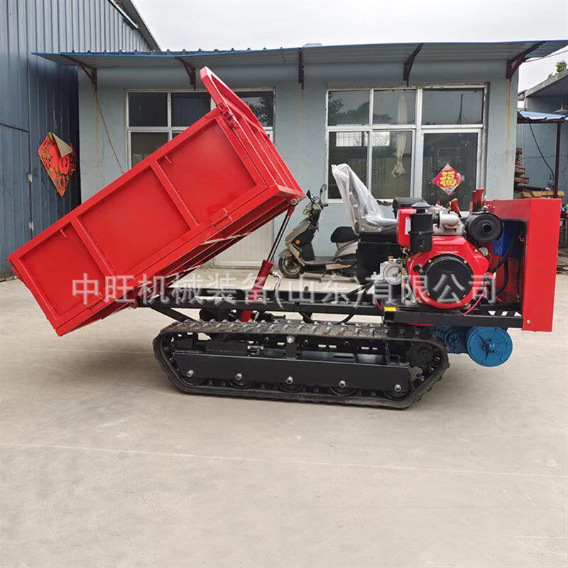 履带运输车小型农用山地自卸车全地形爬山虎运输车