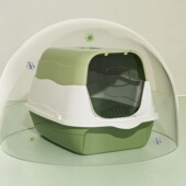 HAUYOKATA封闭式 猫砂盆大号防臭猫屎盆家用猫咪训练厕所