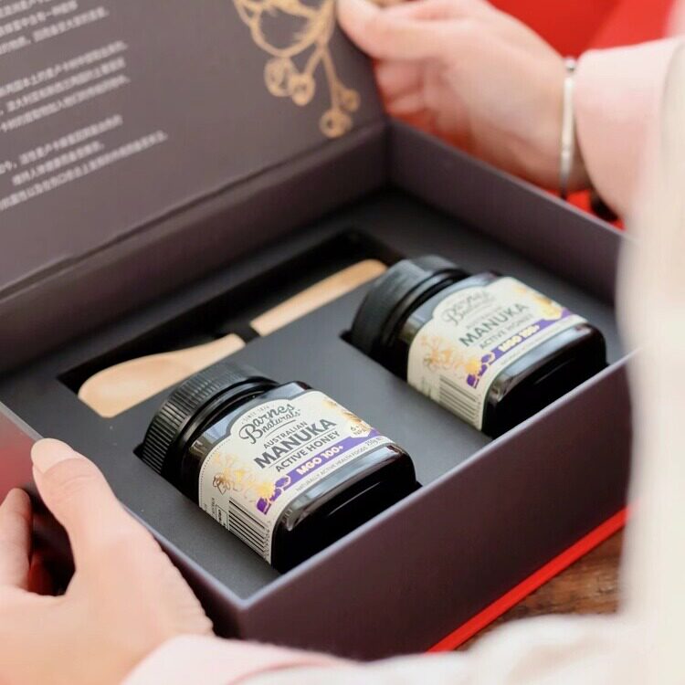 【礼盒装】澳洲原装进口巴恩天然蜂蜜麦卢卡100+300+550+1050+