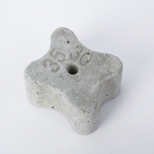 袋 3.5公分水泥垫块混凝土垫块钢筋保护层垫块建筑 600个