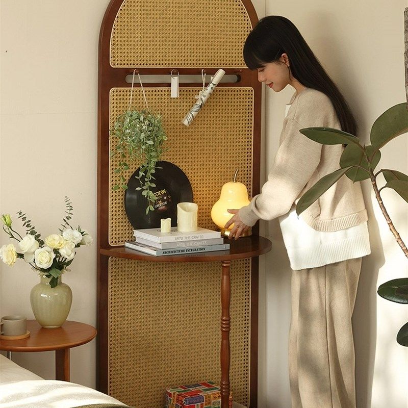 精选中古风实木屏风隔断客厅入户玄关遮挡现代简约轻奢高级感入户,住宅家具,座屏,淘宝优惠券,粉丝福利购,淘宝优惠卷