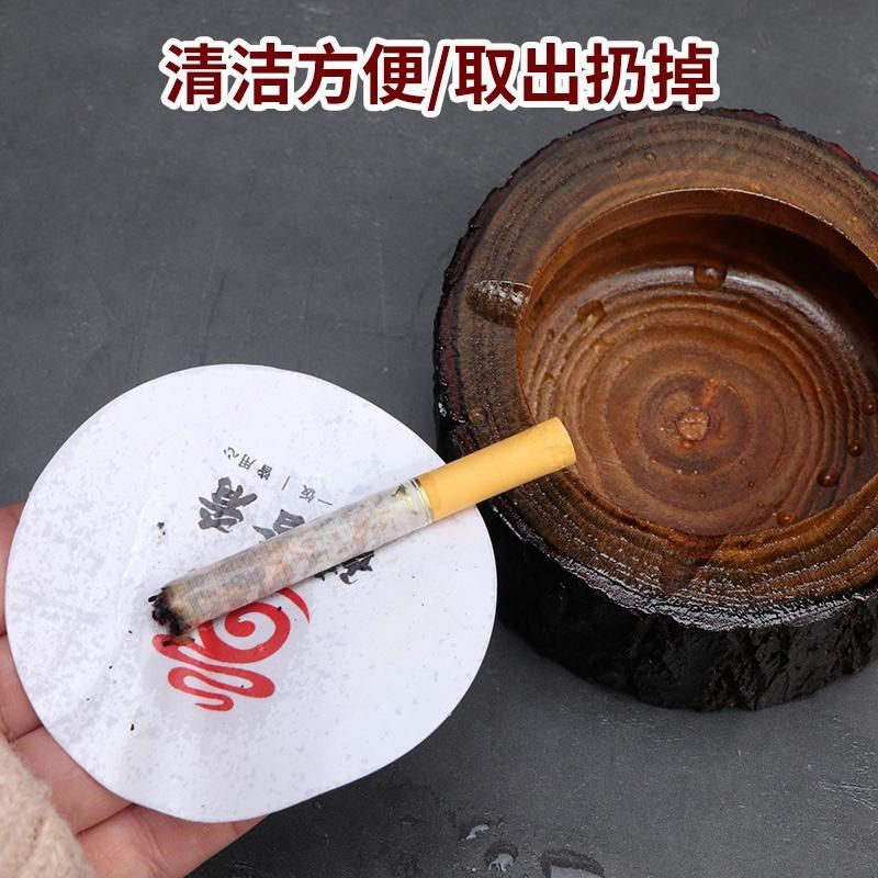 一次性烟灰缸用垫纸垫片清杯垫纸质吸水杯垫定制尺寸酒店宾馆茶楼