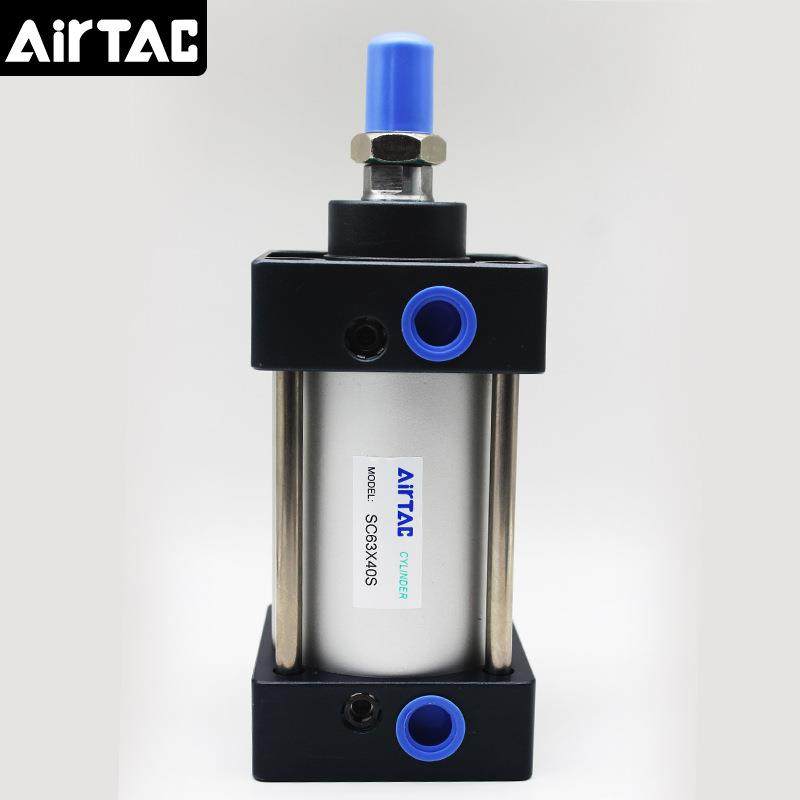 sc标准气缸气动大推力SC63×25/50/75/100/125/150可调行程