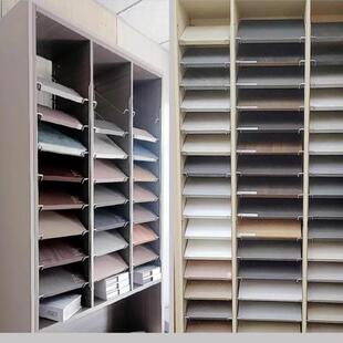 色板托架样板架五金展示架衣橱柜门样板架子样块展架连体式层板托