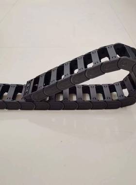 尼龙拖链盾构机塑料无尘全封闭链桥式E4.112双向S型尼龙拖链