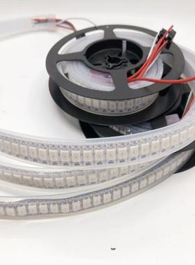 Ws2812B交响乐Led灯条5V全彩色144灯144节5050贴片内置Ic跑步赛马