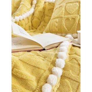 抱枕被子两用春夏薄款汽车载靠枕办公室午睡毯子午休枕头被二合一