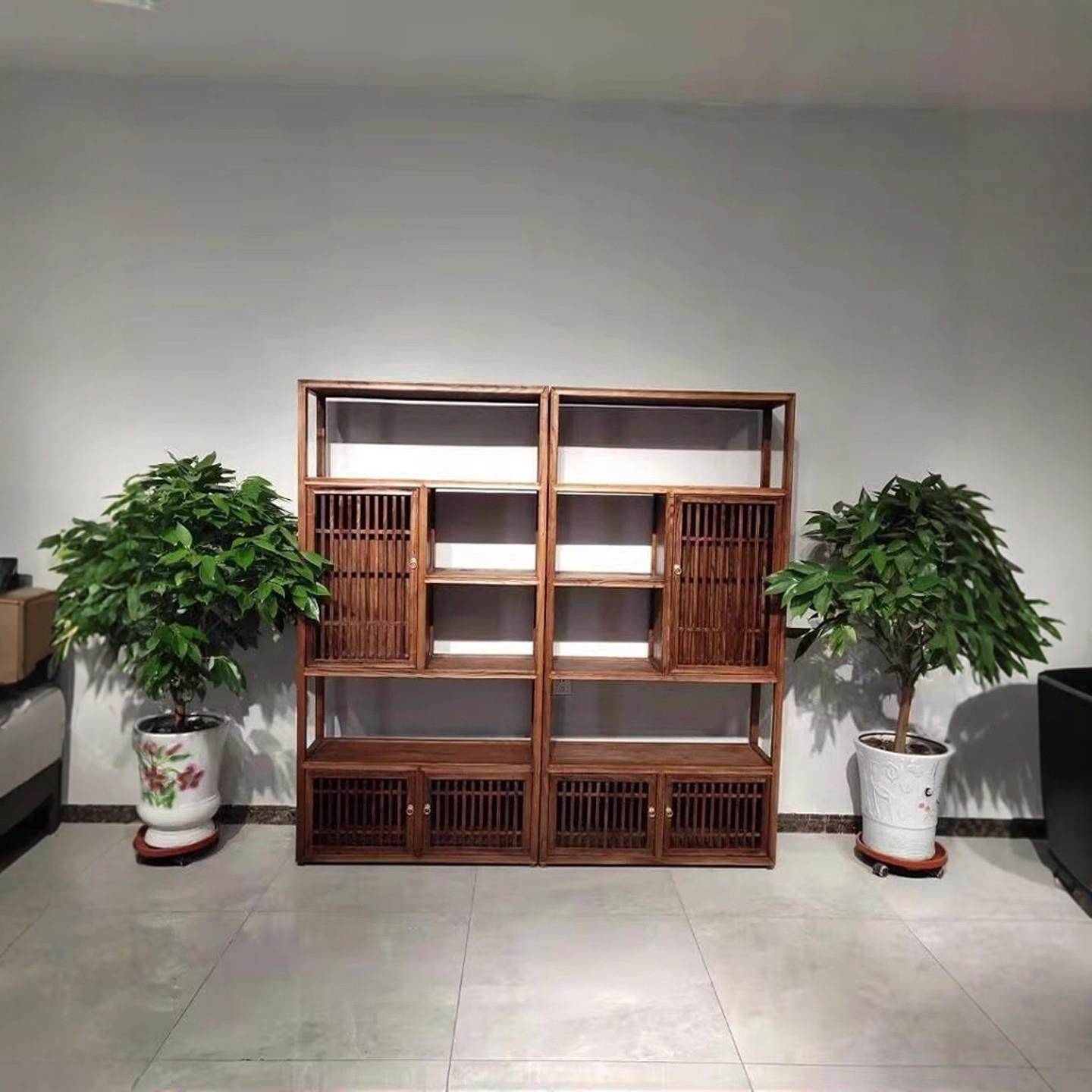 实木博古架装饰品摆件多宝阁新中式家用客厅收纳置物架茶叶具隔断,住宅家具,多宝格/博古架,淘宝优惠券,粉丝福利购,淘宝优惠卷