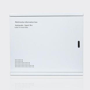 光纤入户信息箱40*50*12弱电布线箱家用横竖箱 暗箱多媒体集线箱