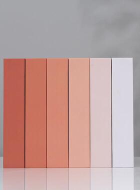 颜色渐变假书装饰书摆件样板间书柜道具模型吧台仿真书颜色可定制