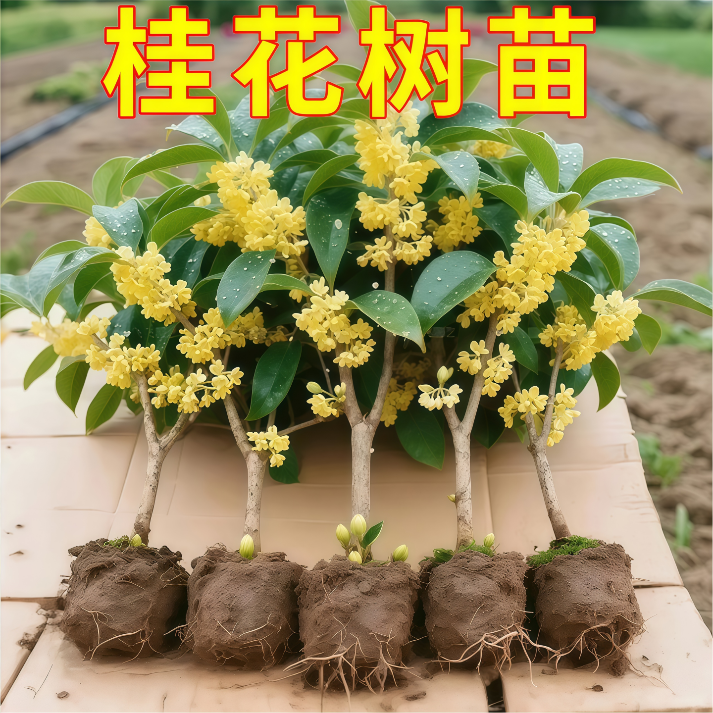 桂花树苗盆栽金丹开室内阳