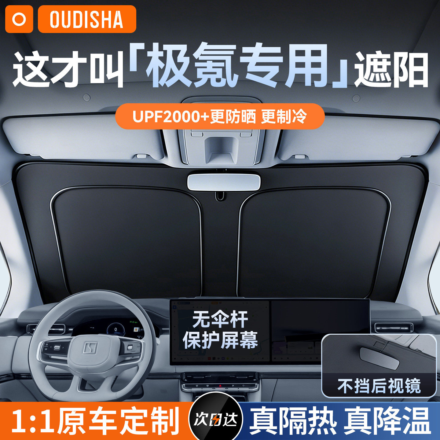 【极氪专用】遮阳前挡图片