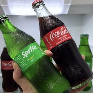 泰國711同款 巨好喝 可樂進口奶油味飲料碳酸果味飲品玻璃瓶0咔