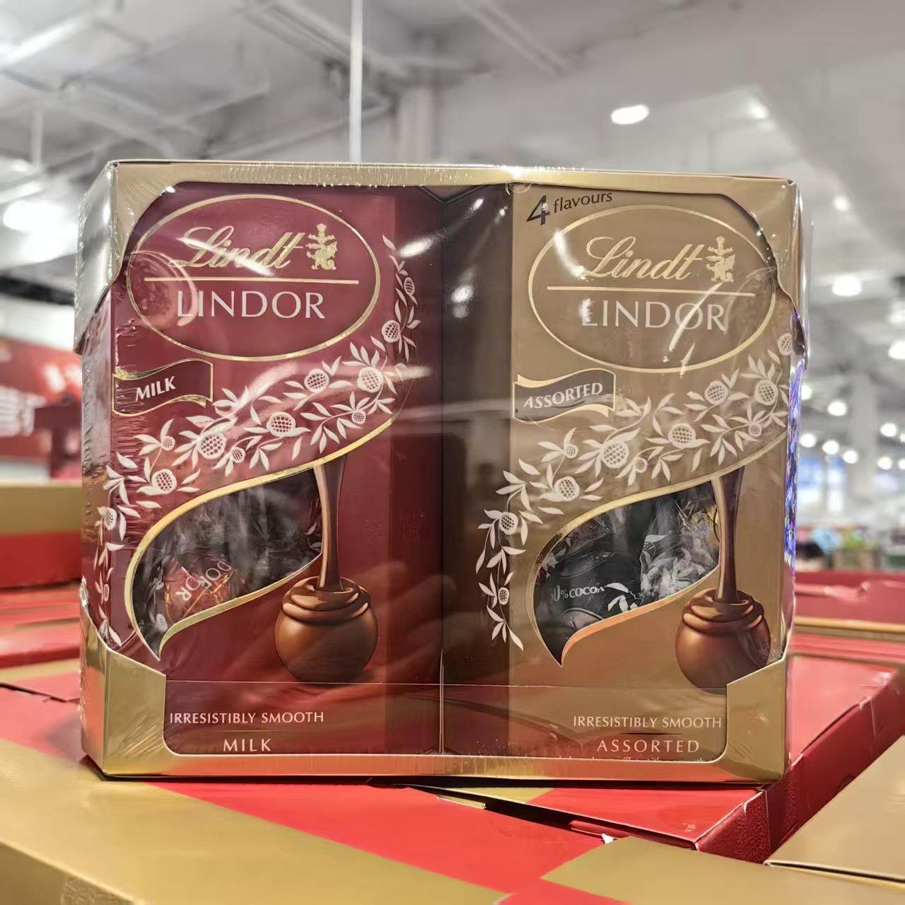 开市客采代购意大利瑞士莲软心精选巧克力悠享组合入口即化幼滑