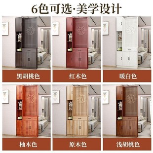 实木进门遮挡入户正对门沙发边上玄关客厅卧室酒店 屏风隔断新中式
