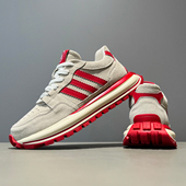 百搭软底运动休闲鞋 欧式 子男 冬季 加绒保暖鞋 真皮阿甘鞋 男2025新款