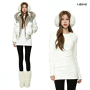 白色内搭中长款遮屁股长袖女t恤修身紧身打底衫上衣白德绒纯棉