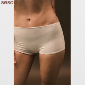 seso 贴身陪伴 基础哲学 隐迹轮廓 棉氨高弹透气平角内裤