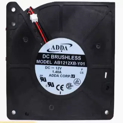 Оригинал ADDA Xiexi AB1212DB-Y01 12032 DC12V 0.30A вентилятор вентилятор