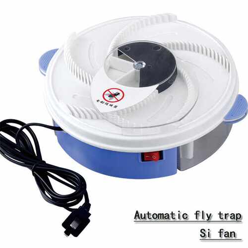 自动灭蝇灯捕蝇器家用餐厅电动旋转诱捕神器多功能捕捉笼