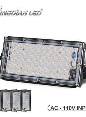 LED投光灯IP65三防接电款30W50W道路照明泛光灯户外亮化