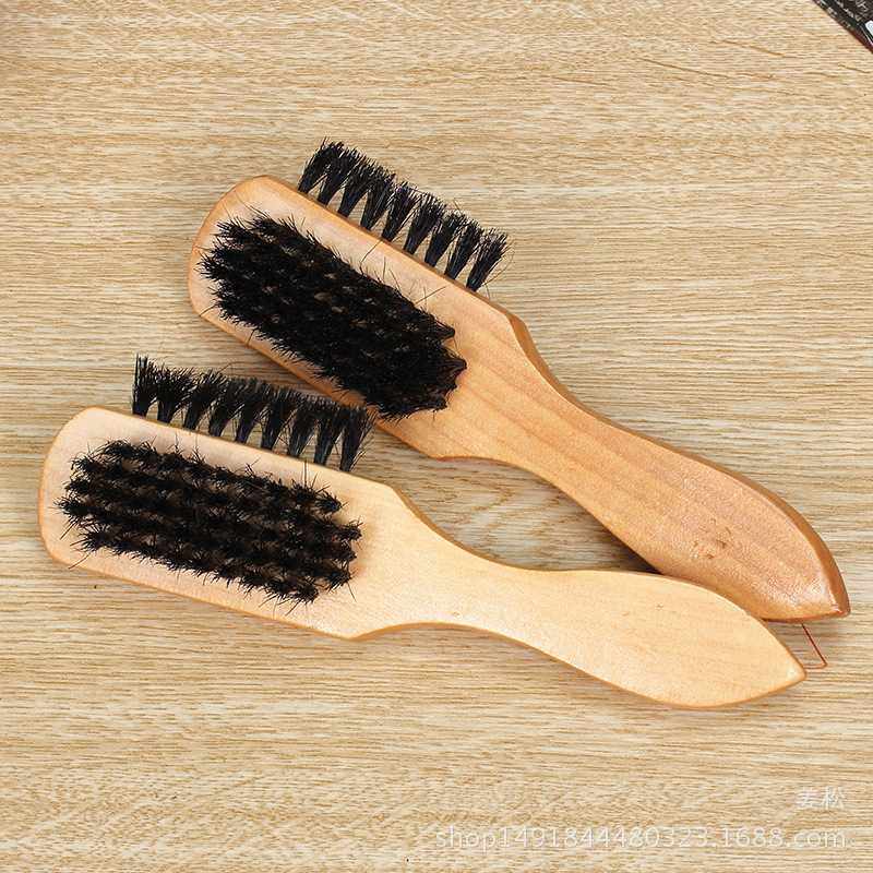 木鞋油刷 鬃毛黑色实木鞋油刷 多边刷三边带毛两元店,家庭/个人清洁工具,梳子/化妆梳/按摩梳,淘宝优惠券,粉丝福利购,淘宝优惠卷