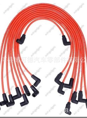 供应HEI SBC BBC 350 383汽车高压点火线  SP10-390-1010 9件套