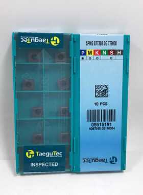 韩国特固克 Taegutec数控刀片SPMG07T308DG TT9030 现货