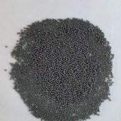 厂家批发钢砂磨料 铸钢丸S130 抛丸用0.4mm合金钢丸 配重砂钢丸