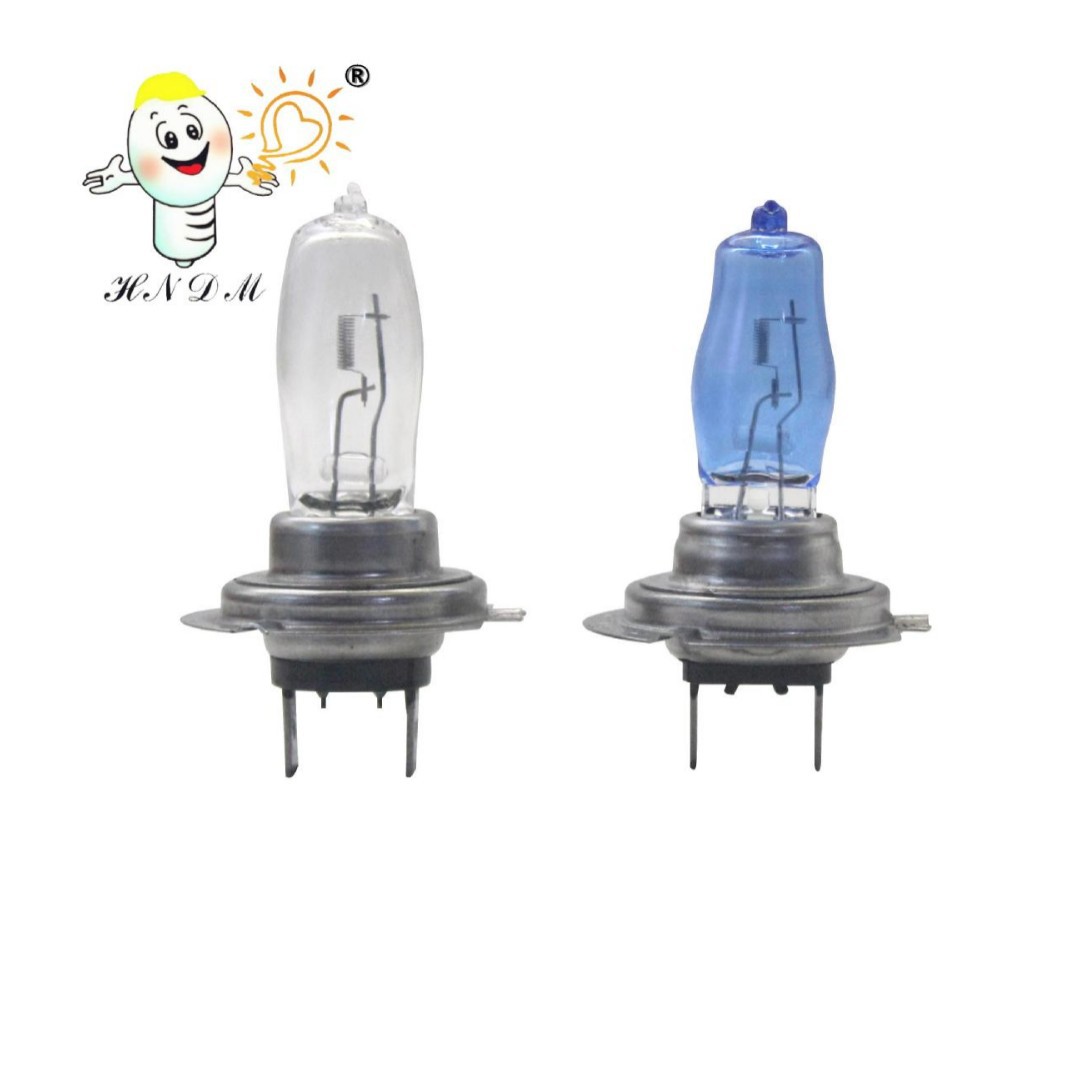 石英玻管HOD   H4  H7 12V100W超白光汽车灯泡/前大灯/卤素灯