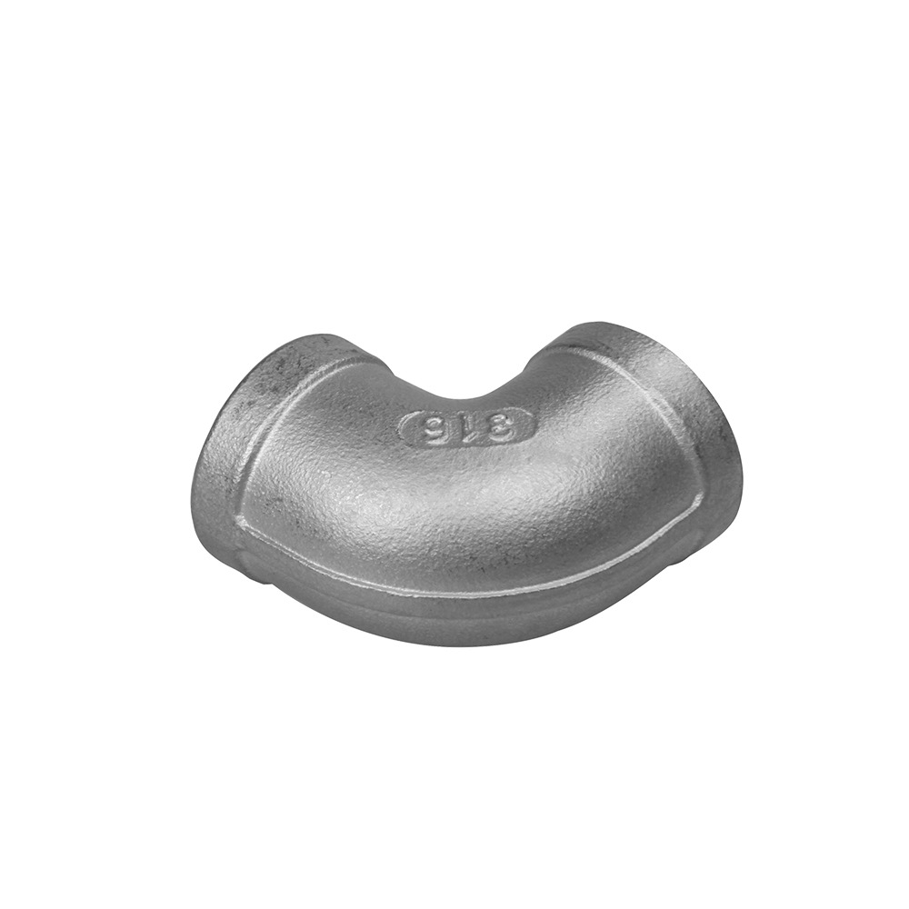 不锈钢90度 内牙弯头304/316管件 螺纹管件