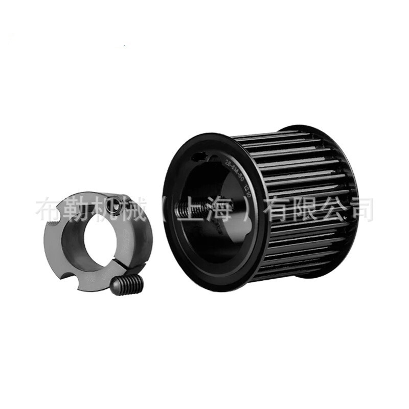 上海布勒锥孔同步带轮TB26L075F-1108配锥套电机锥形胀紧套/涨套