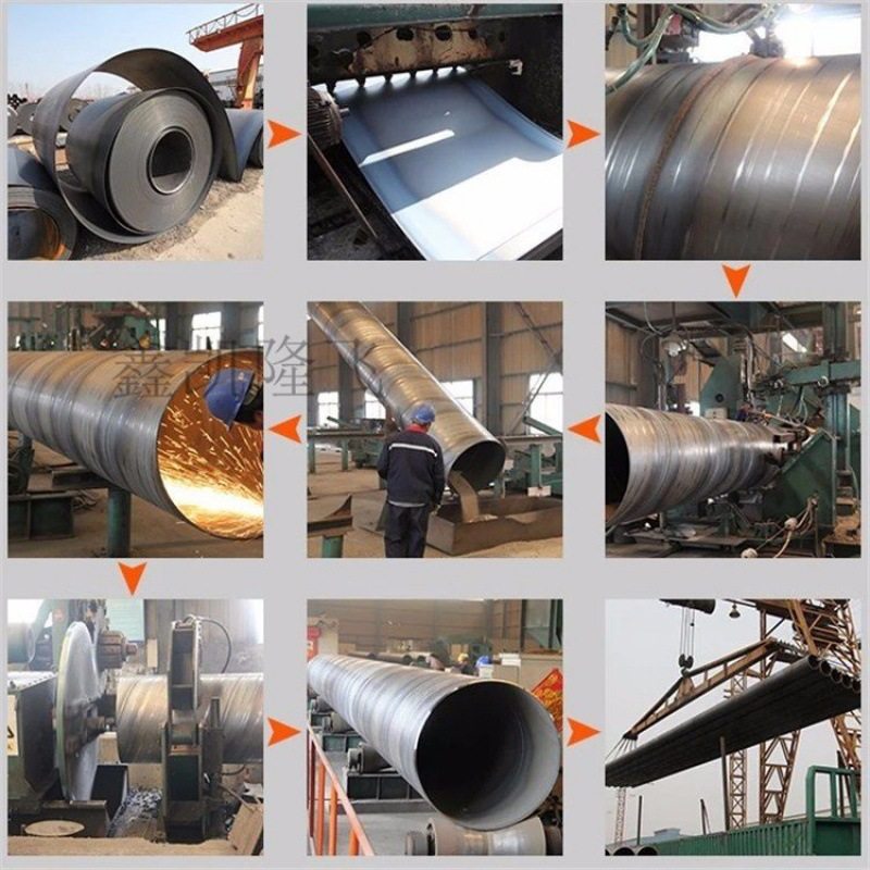 武汉管线钢批发L290级螺旋钢管630*12大小口径有售价格