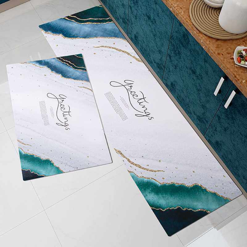 轻奢厨房组合地垫脚垫门垫进门家用发泡垫子吸水地垫可裁剪防滑垫,居家布艺,厨房地垫,淘宝优惠券,粉丝福利购,淘宝优惠卷