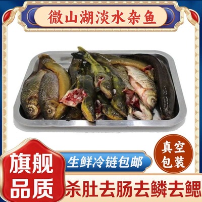 微山生态小杂鱼混合现杀河鱼