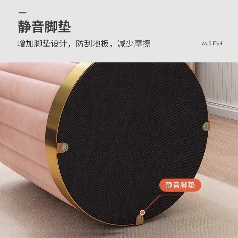 家用多功能收纳凳子储物凳可坐创意轻奢简约现代网红换鞋凳储物箱