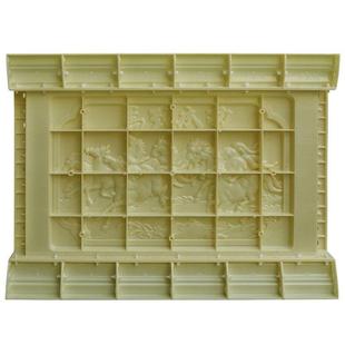 罗马柱栏杆花板模具别墅护栏花瓶柱阳台图案浮雕装饰水泥建筑模板