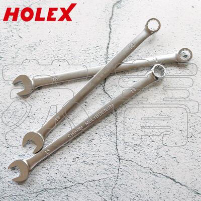 德国霍夫曼HOLEX 超长梅开两用扳手 加长型 10-19mm 公制