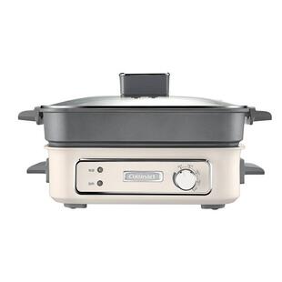 六种烹饪模式!美国Cuisinart料理锅蒸煮煎炒涮烧烤 家用烤肉火锅