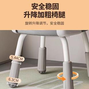 学习椅子电脑椅家用久坐舒适书桌写字凳初中学生升降四脚儿童座椅