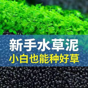 水草泥生态鱼缸专用造景底砂种子水藻泥火山石碗莲营养土基肥免洗