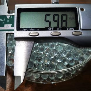 包邮 吉启高精密度6mm防沸实心透明玻璃圆珠转盘支承滑轨轴承 实验