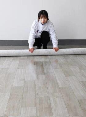 加厚地板贴防水非自粘地贴厨房卫生间地面厕所防滑加厚地板革家用