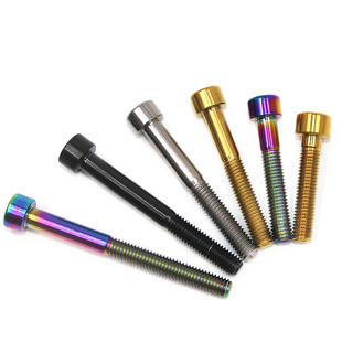 S-PARTS斯坦M5*30/35/40/45/50mm把立座管坐垫固定钛合金螺丝柱头