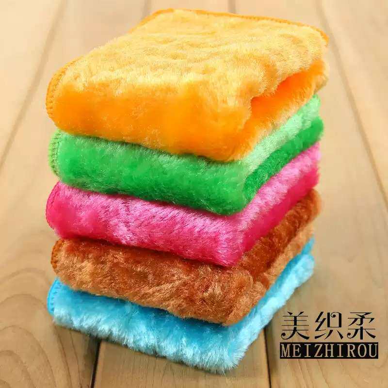 洗碗布不沾油木纤维吸水去污厨房