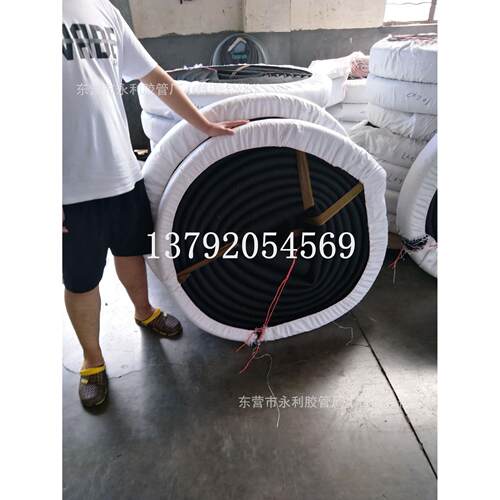 76mm 102mm耐磨泥浆管3 4寸橡胶软管排泥浆胶管