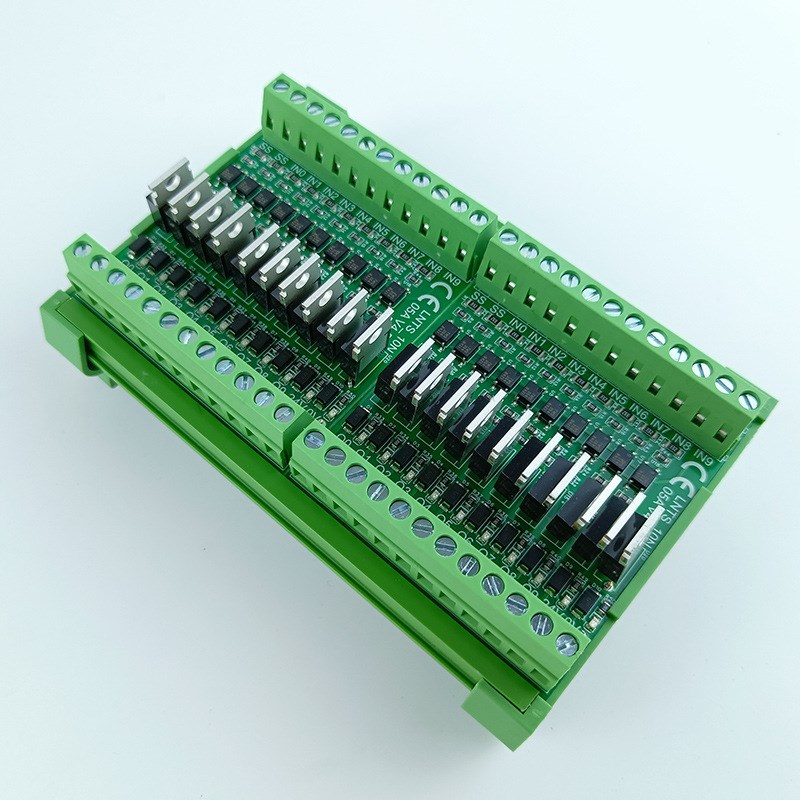 现货LNTS-20N直流放大NPN输出功率放大板PLC控制板继电器模块