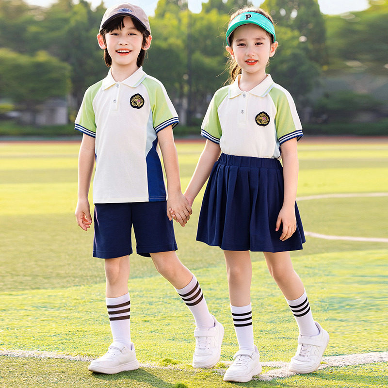 幼儿园园服春夏秋儿童运动服校服套装男女童教师班服校园风