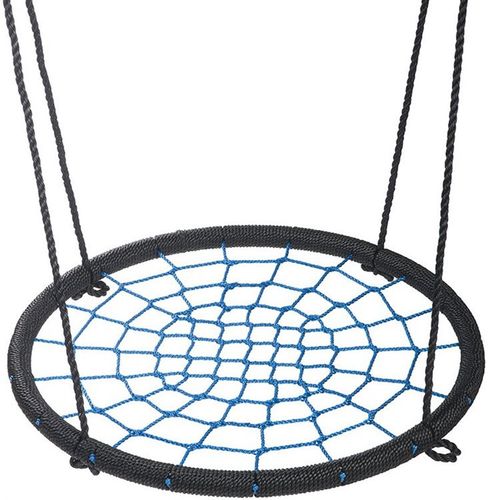 室内外儿童户外庭院荡秋千秋千室外绳网圆形吊篮座椅庭院秋千