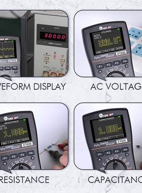 TOOLTOP ET828示波万用表1MHZ 2.5Msps采样率示波器+万用表二合一